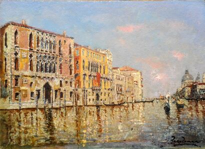 Grand canal - a Paint Artowrk by Paco Román 