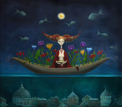 Spring is comming - A Paint Artwork by Valentina Asadova