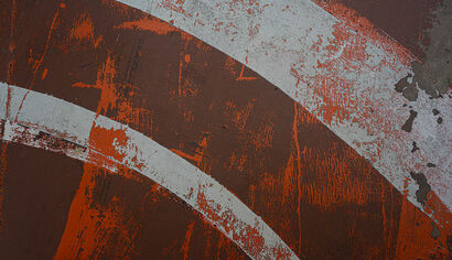 Abstract Landscape gas station ground - a Photographic Art Artowrk by Flup Janssens 