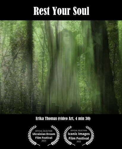 Rest your soul - A Video Art Artwork by Erika Thomas