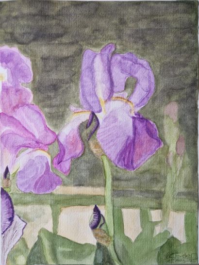 Die G&ouml;tterbotin Iris - Iris, the messenger of the gods by Manuela Forster