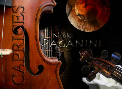 Paganini Caprices - a Digital Art Artowrk by Carlotta KAPA