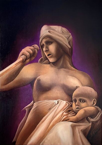 Medea - a Paint Artowrk by alessandro grossi