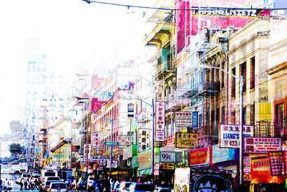 Chinatown - A Digital Art Artwork by roxane strobant