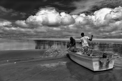 attività tra cielo e mare - A Photographic Art Artwork by marco barbera