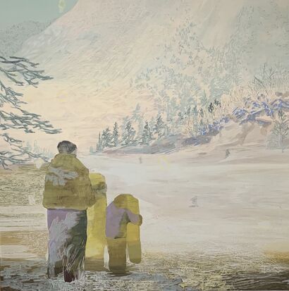 Mt.SK - A Paint Artwork by Ayaka Tadano