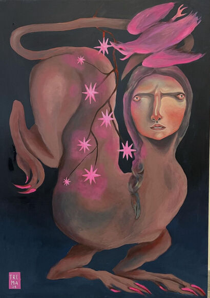 I fiori dimenticati - A Paint Artwork by Francesca Mele Mele
