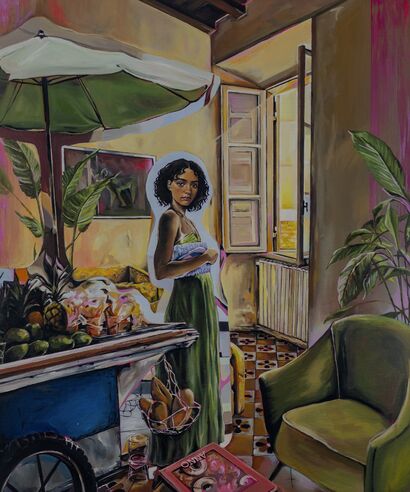 Where summer lives - a Paint Artowrk by Kassens Andrea