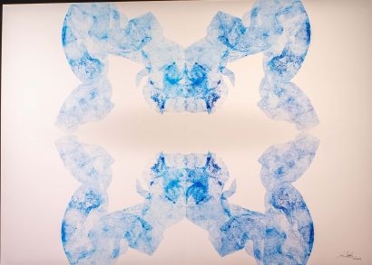 The face of the record - a Paintings Artwork by DAVID ALONSO