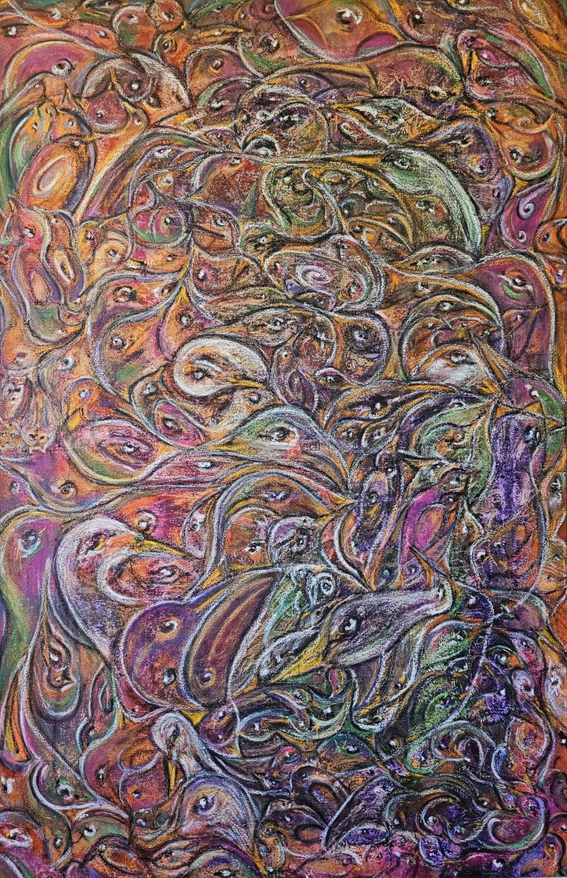 ...e i uzei canta - a Paintings by Melanie Stein