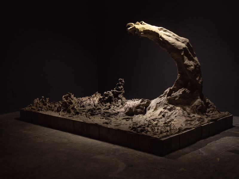 Petrified Breath - a Sculpture & Installation by Inès Abergel