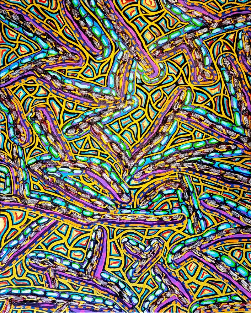 Bacilli - a Paint by Billy Kasberg