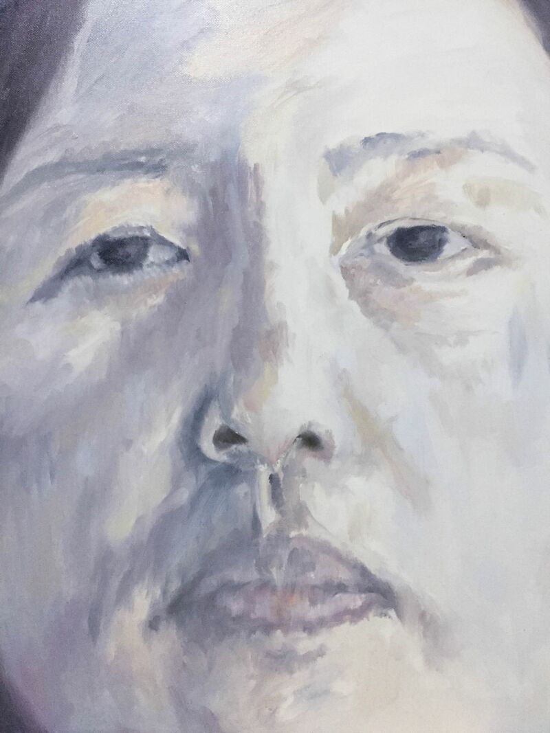 Face is a face is a face is a face - a Paint by Susanna Tan