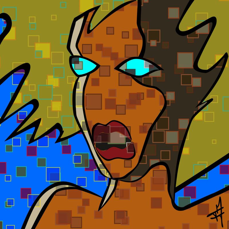 Asombro - a Digital Art by Felix Magaldi Felix Magaldi