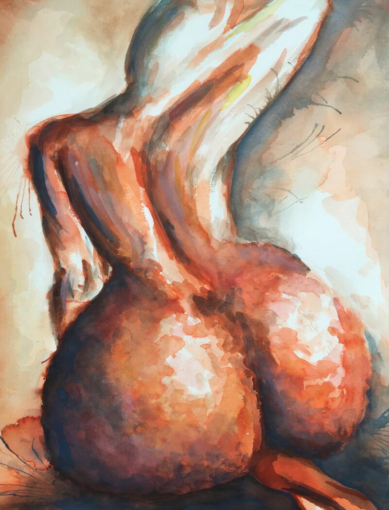 It's Not Called Lipedema, It's Called Juice - III - a Paint by Julia Katolla