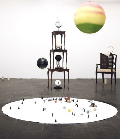 Tower of Progress - a Sculpture & Installation Artwork by Baiting Qi