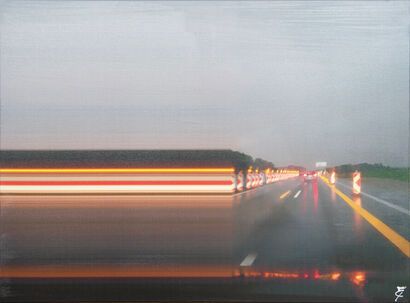 The Autobahn - a Photographic Art Artowrk by peter euser