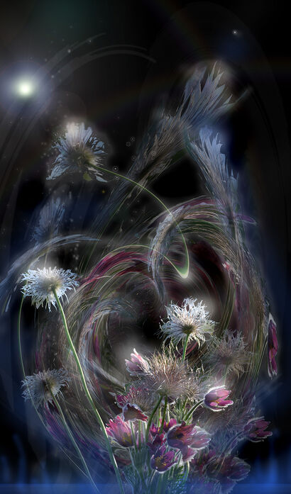 Flower Talk  - a Photographic Art Artowrk by Akitoshi Matsuhara