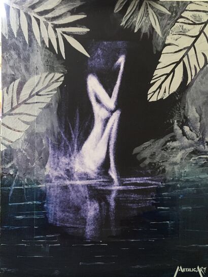 Swan Lake - a Paint Artowrk by Metalicart (please use alias instead of my real name)