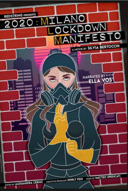 2020: Milano Lockdown Manifesto - A Performance Artwork by Silvia Bertocchi