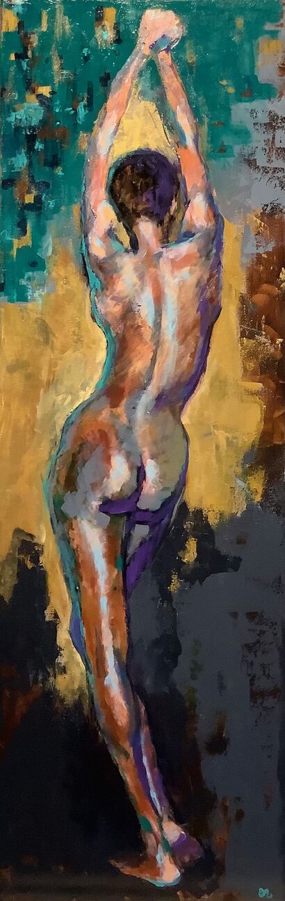 Nude - A Paint Artwork by Elenartkoss
