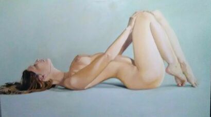Nudo - A Paint Artwork by Iellamo Antonino