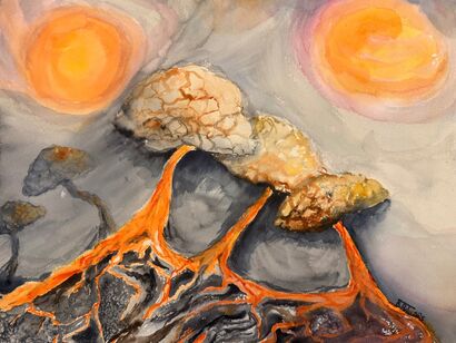 Intelligence of Nature - a Paint Artowrk by Barbara PUTO