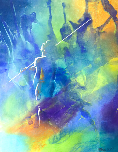Journey - a Paint Artowrk by Raquel Silva