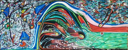Meteora  - A Paint Artwork by Egidio  Bartucci 