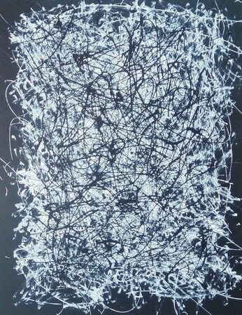 scribble (1) noir - a Paint Artowrk by Aitcheff