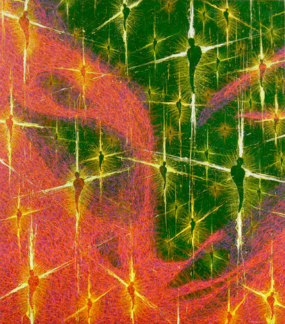 Cognition Nebula - A Paint Artwork by Stephen Mauldin
