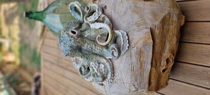 Octopus - a Sculpture & Installation Artowrk by Christelle Dufay