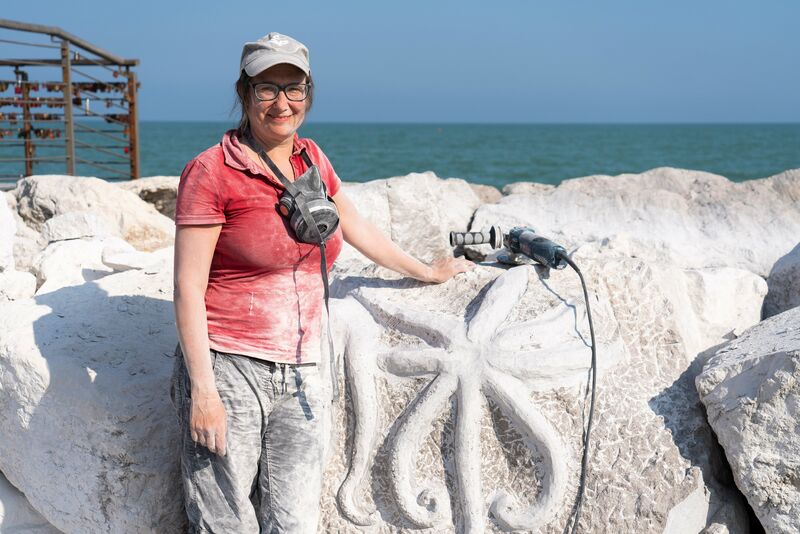 Dialogues with the Sea - a Sculpture & Installation by Katharina Mörth