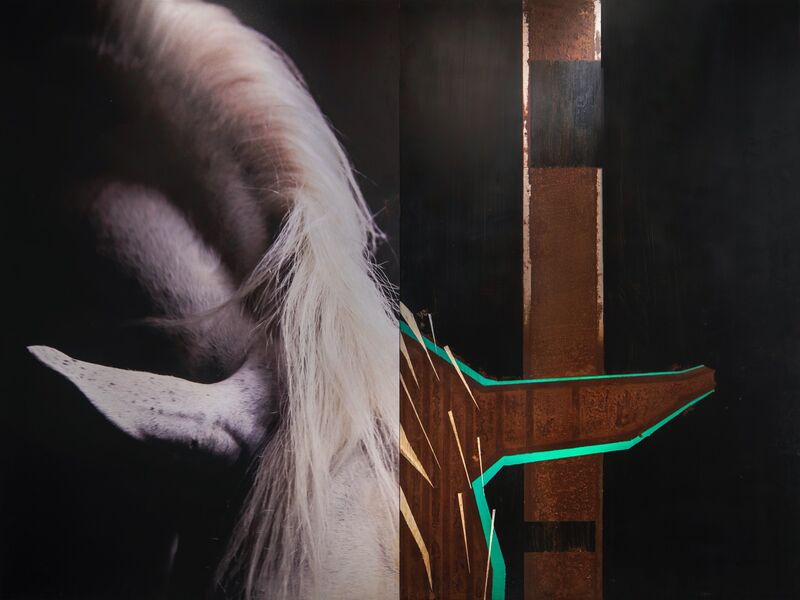 fracta - horses expressions 4 - a Sculpture & Installation by camilla filograna