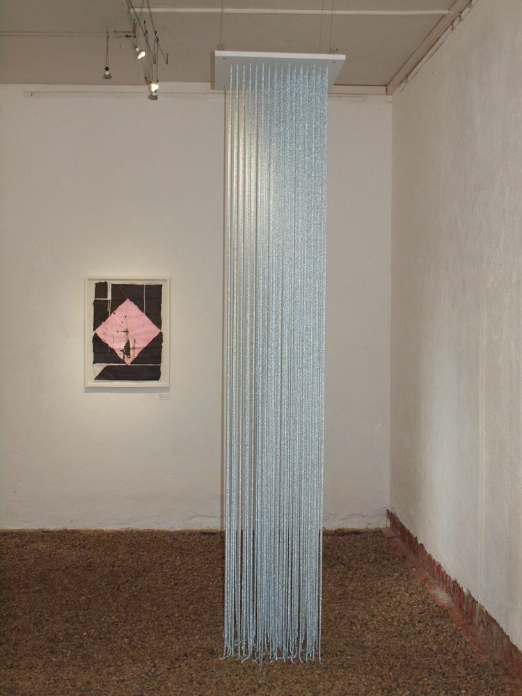 Fahnenobjekt (2014-2016) - Flag Object - a Sculpture & Installation by Ute Wennrich 