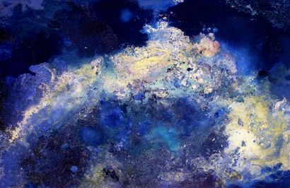 The Blue - a Paint Artowrk by Nikola Alipiev