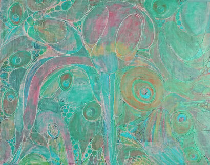 The Aviary - a Paint Artowrk by Christine Allan
