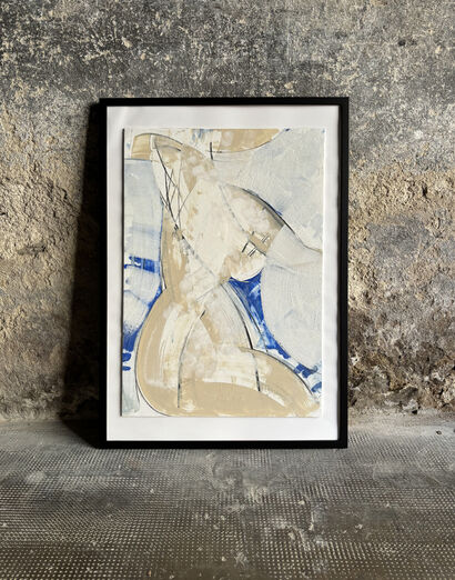 Nude - a Paint Artowrk by DILETTA GIOACCHINI
