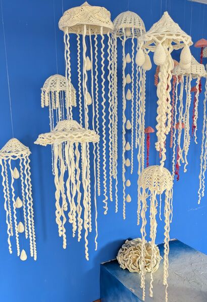 Anime in volo - a Sculpture & Installation Artowrk by alessandra cappellozza