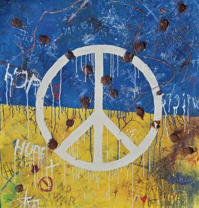 UKRAINE - a Paint Artwork by Giuseppe  Granzo 