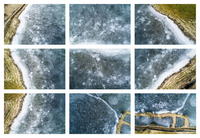 Lakeshore Operations | Winter Series #01 - a Photographic Art Artowrk by Stefan Kuhn