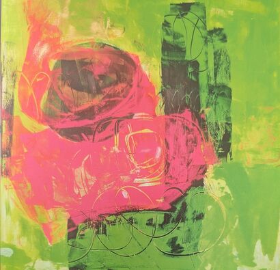 Energie und Materie - a Paint Artowrk by Barbara Uhsadel