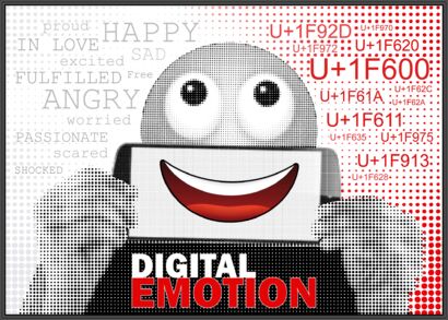Digital Emotion - A Digital Art Artwork by Marina Shteringarts