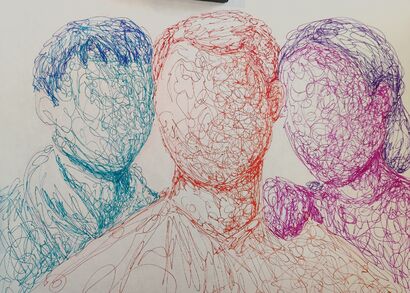 X - a Art Design Artwork by Maedag