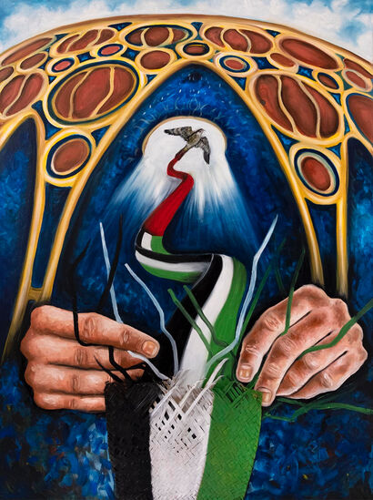 Hope of a Nation - UAE - A Paint Artwork by Maria Komal Abie