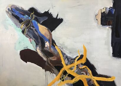 Upside Down - A Paint Artwork by Tina Berendsohn