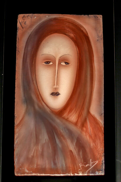 Dama del Oriente - A Paint Artwork by Bonafede