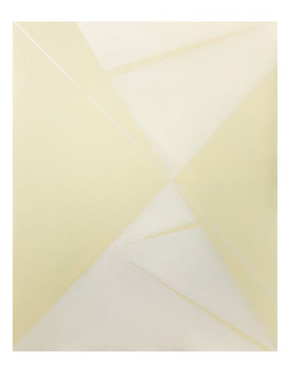 Untitled (Pastel Yellow) - a Paint Artowrk by Sonia Riccio