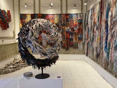 Plumas Gallery View - a Sculpture & Installation Artowrk by Deborah Kruger