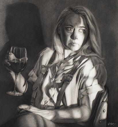 After Hours - a Paint Artowrk by Julie Grantz